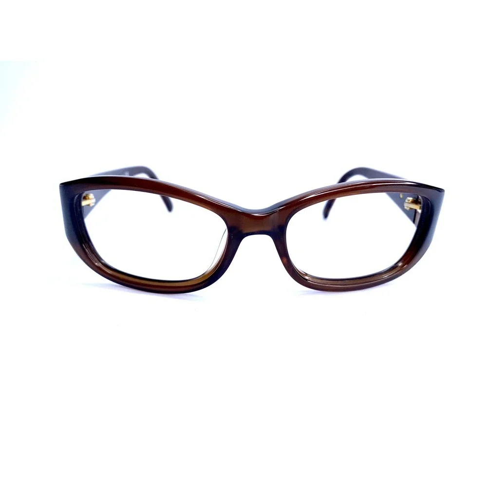 Kate Spade NY Brown Tortoise Oval Wrap Frame Glasses Italy DEE/S 01W0 54 17 120